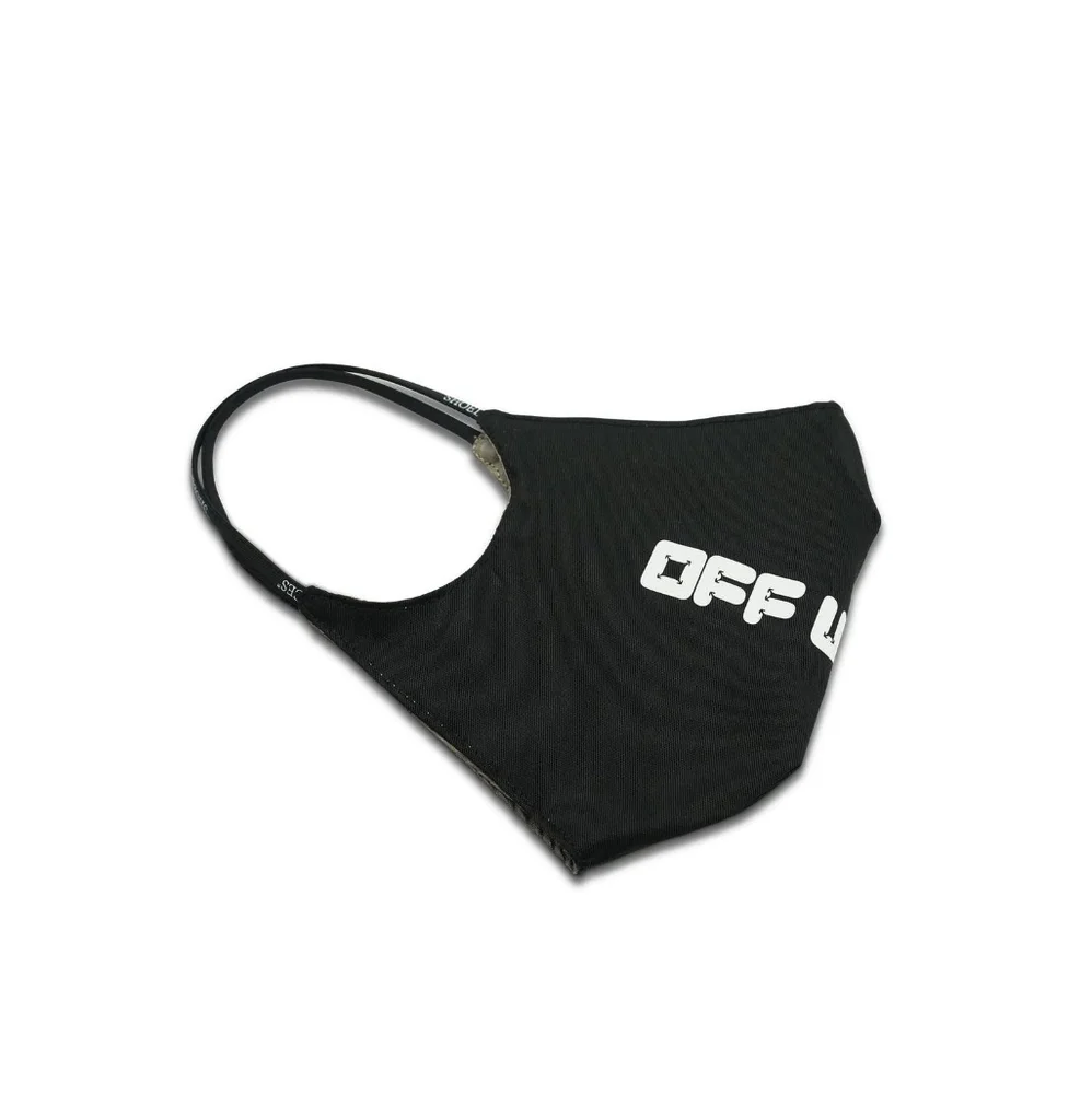 Off-White Arrow Simple Font Black Mask